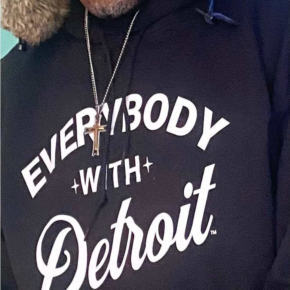 Black Hoodie “Everybodywithdetroit”